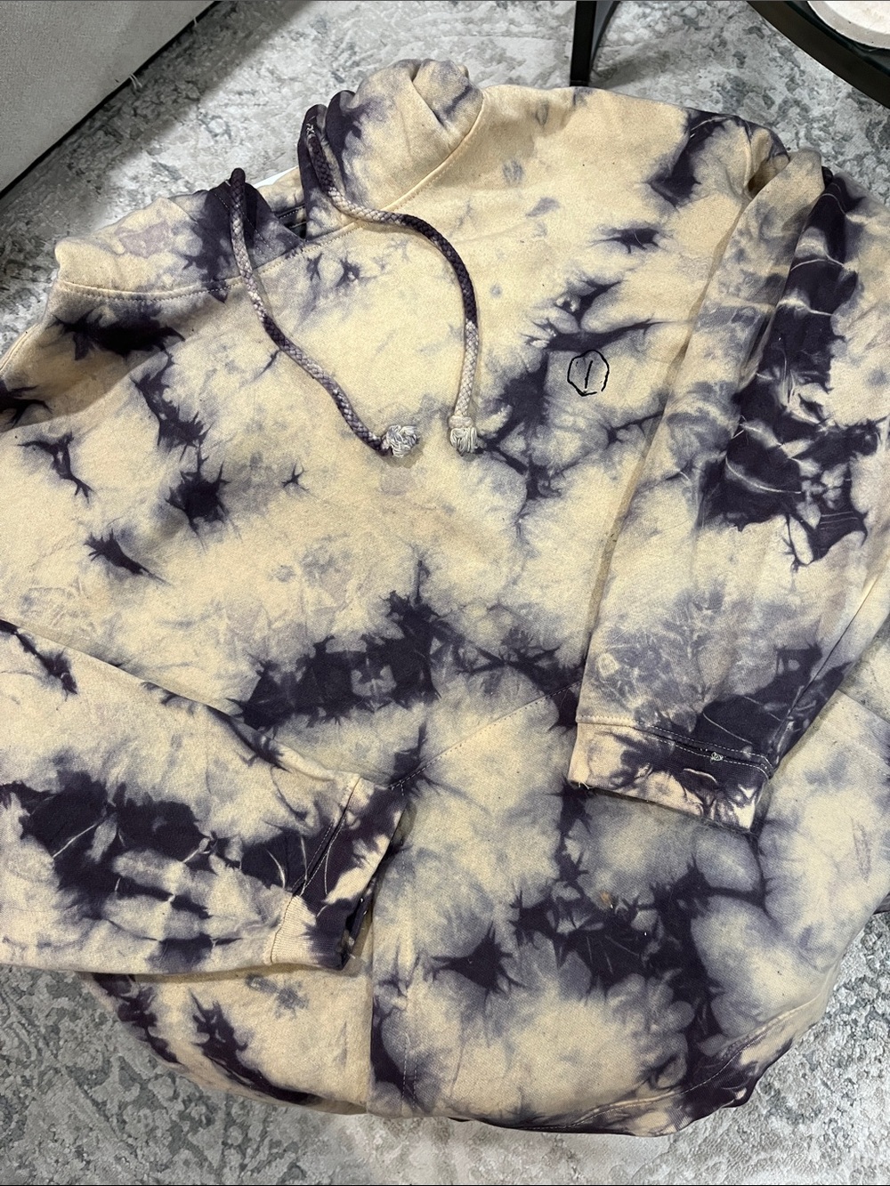Men’s Standard Cloth Tie Dye Hoodie